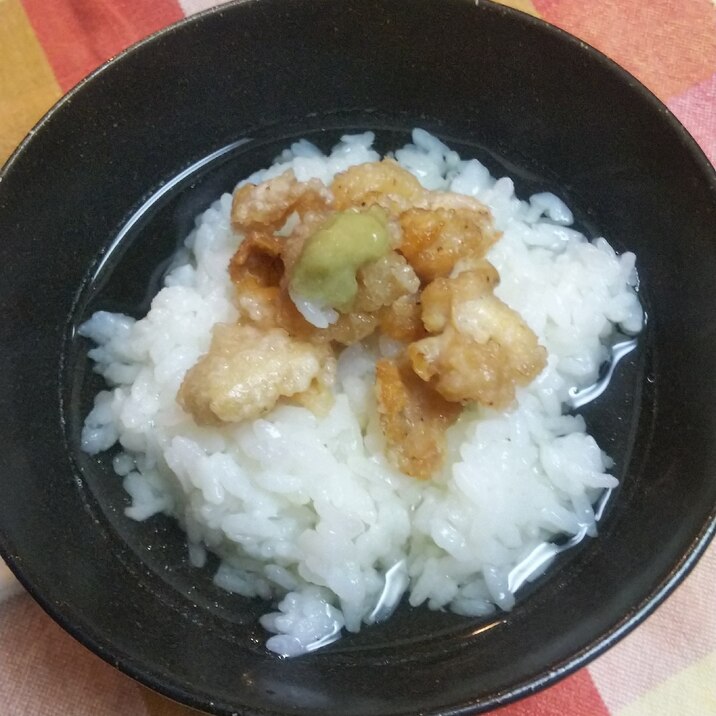 ホッと☆鶏皮茶漬け